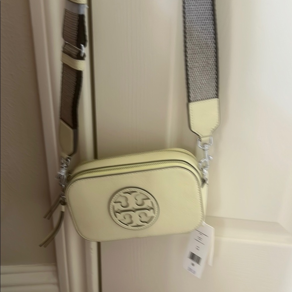 Tory Burch light yellow Crossbody Bag